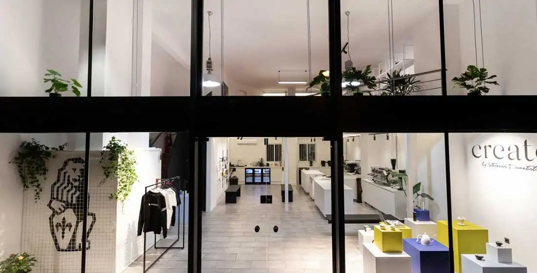 Ξύλινες κατασκευές εταιρεία σεμιναρίων καφέ CREATE ATHENS