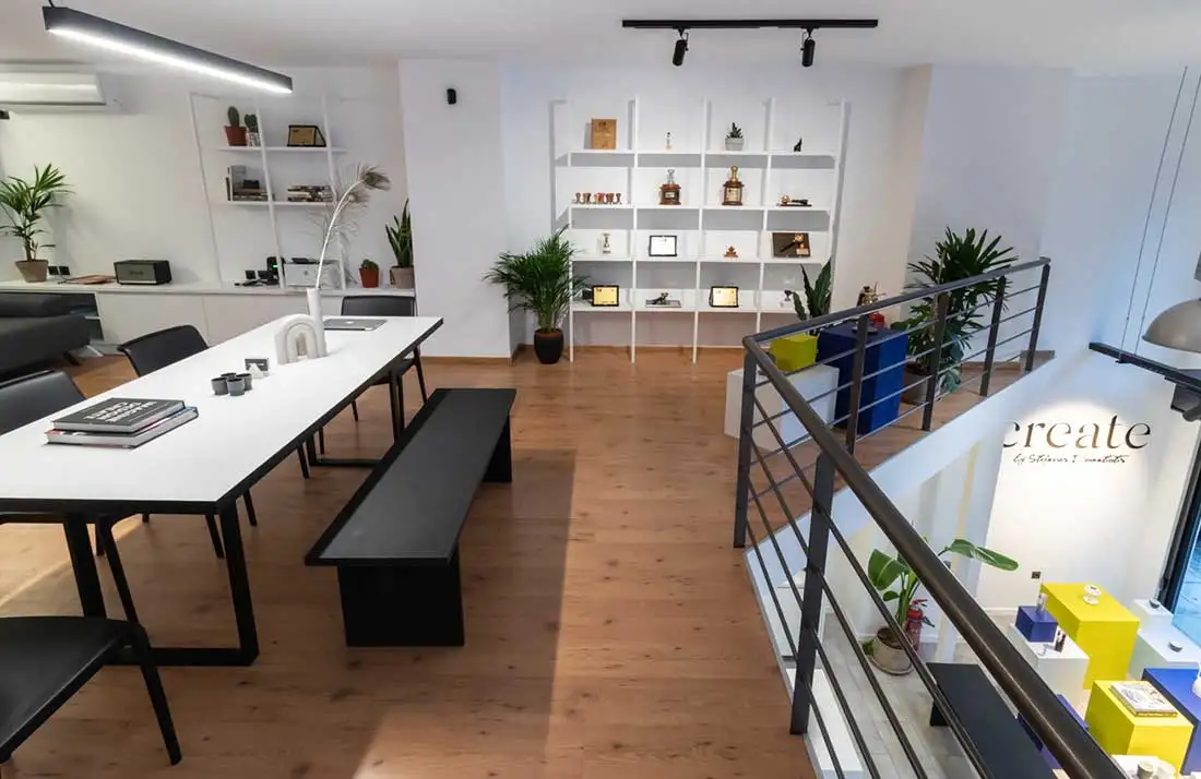 Ξύλινες κατασκευές εταιρεία σεμιναρίων καφέ CREATE ATHENS