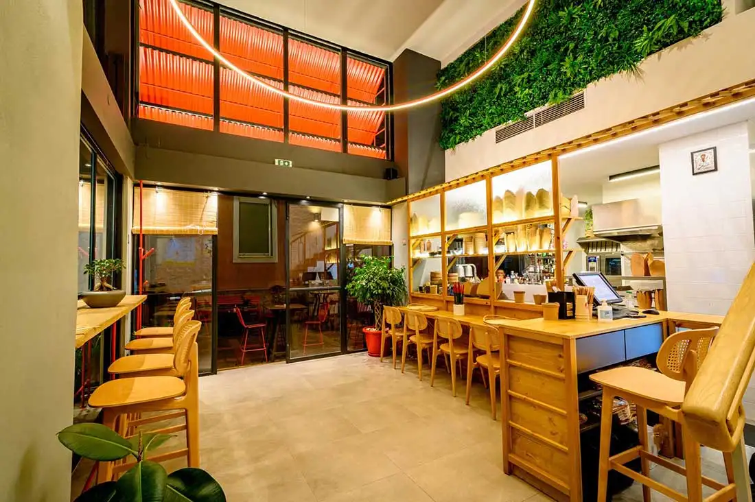 Ξύλινες κατασκευές ασιατική κουζίνα Baobar