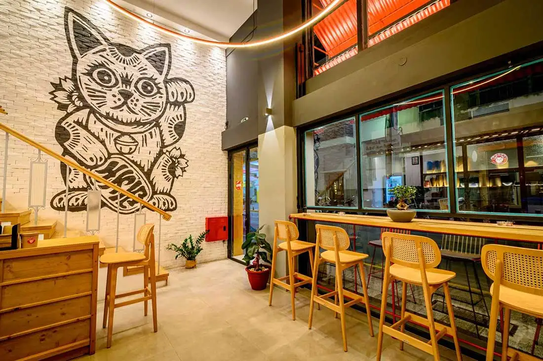 Ξύλινες κατασκευές ασιατική κουζίνα Baobar