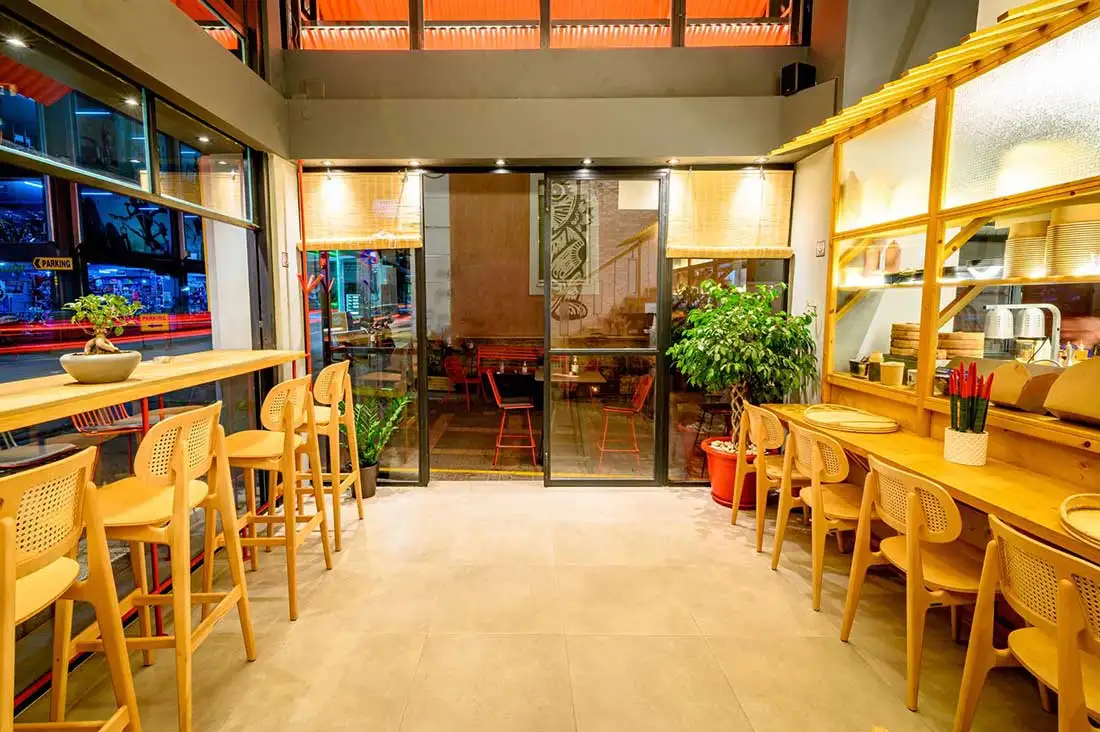 Ξύλινες κατασκευές ασιατική κουζίνα Baobar