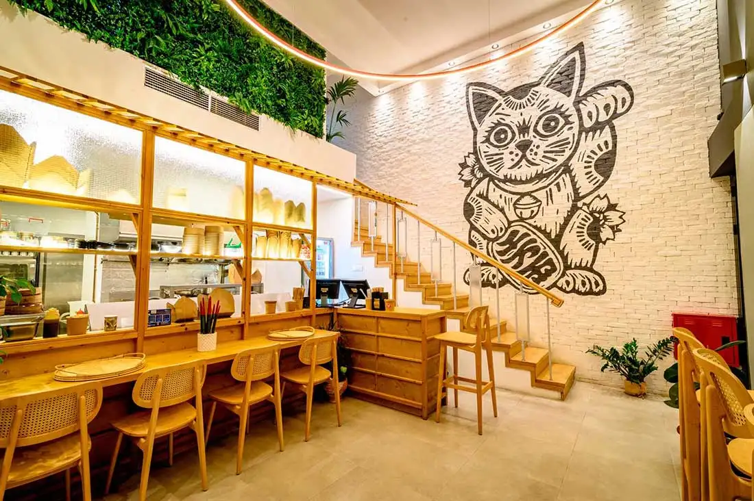 Ξύλινες κατασκευές ασιατική κουζίνα Baobar