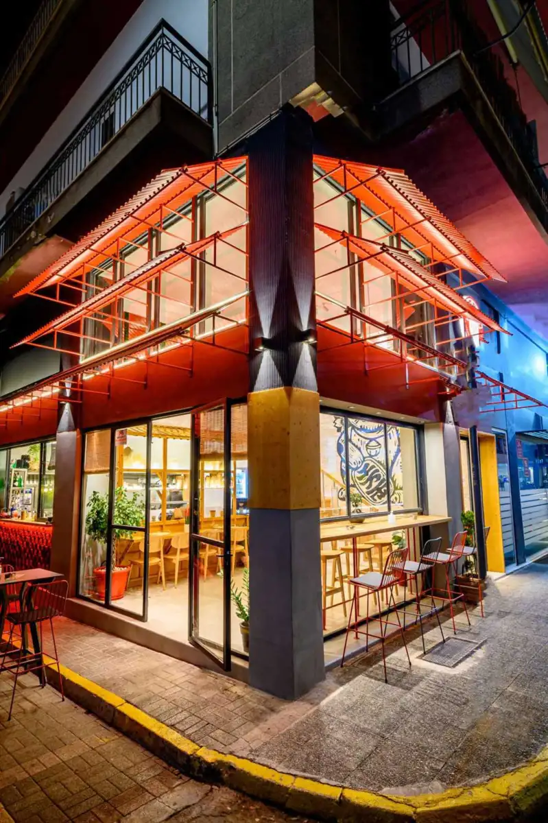 Ξύλινες κατασκευές ασιατική κουζίνα Baobar