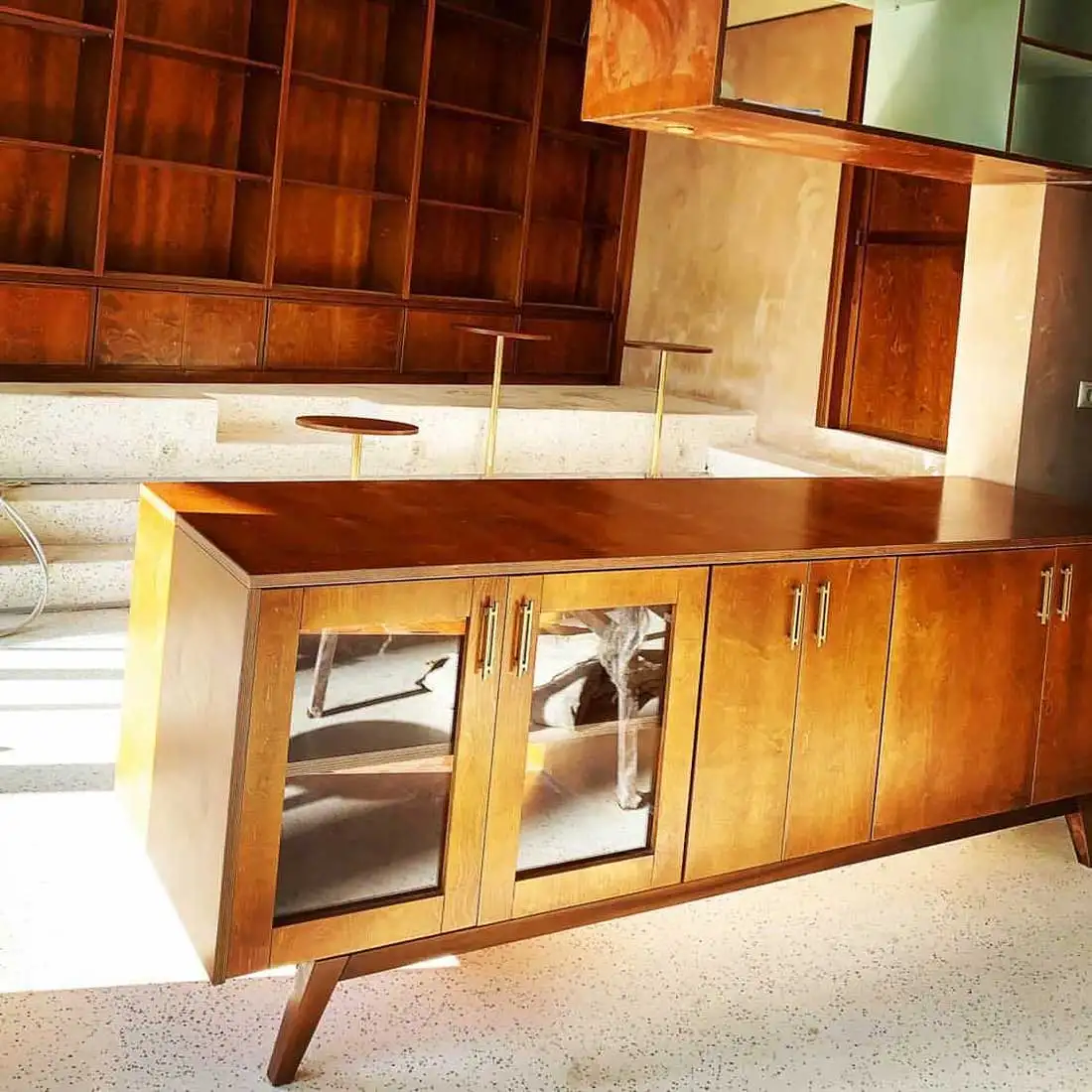 Ξύλινες κατασκευές στο καφέ Nordic