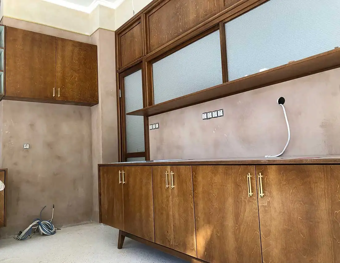 Ξύλινες κατασκευές στο καφέ Nordic