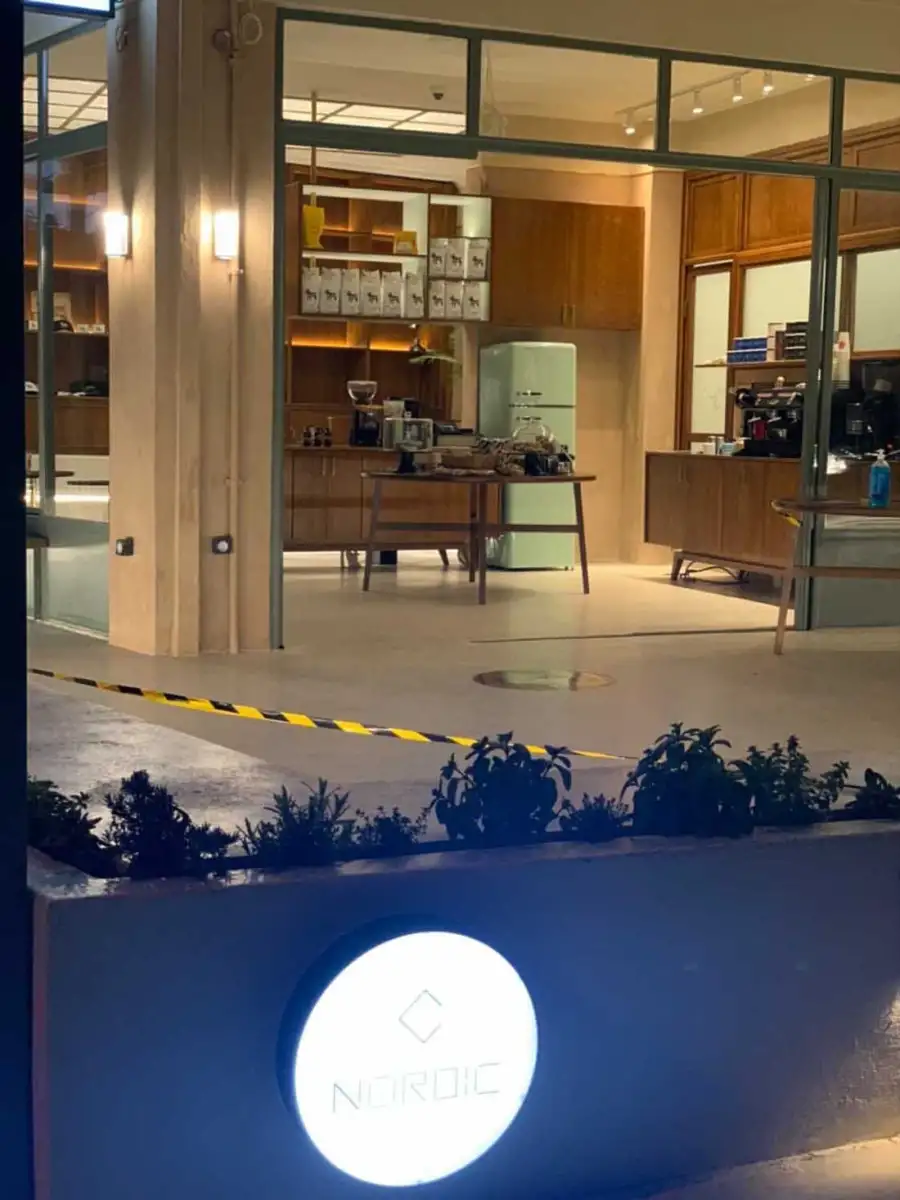 Ξύλινες κατασκευές στο καφέ Nordic